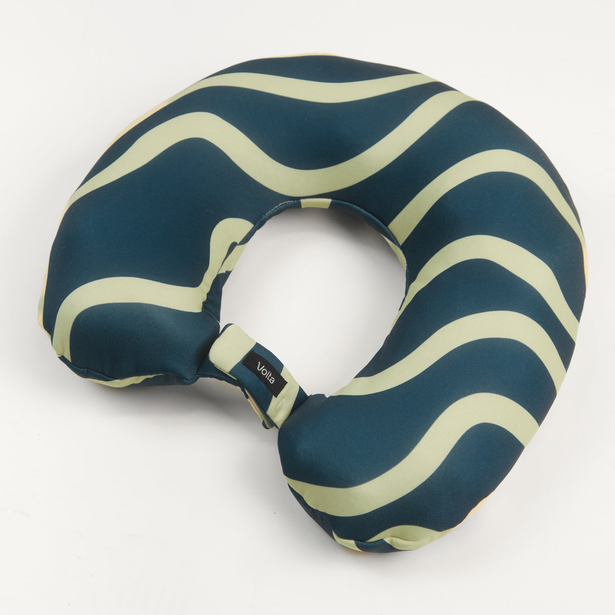 Neck Pillow Dark Blue and Yellow