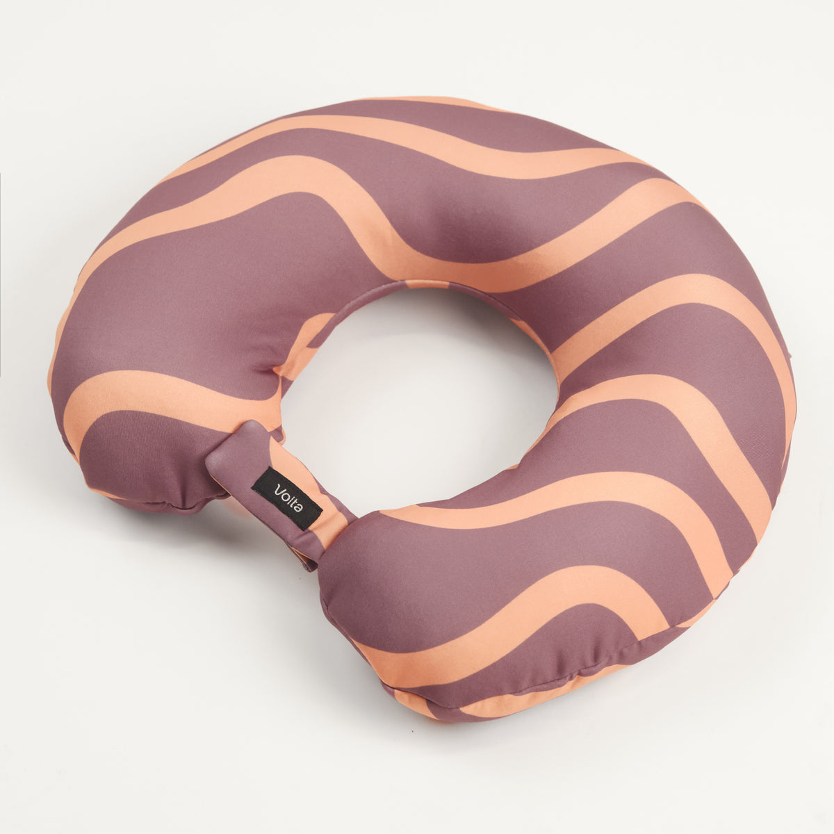 Neck Pillow Soft Lilac and Peach