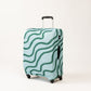 Luggage Cover Blue and Green